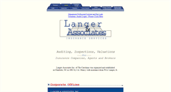 Desktop Screenshot of langernc.com